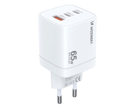 Wozinsky Ładowarka sieciowa GaN 65W USB-A / 2 x USB-C biała CGWCW - 1487886 - zdjęcie 3